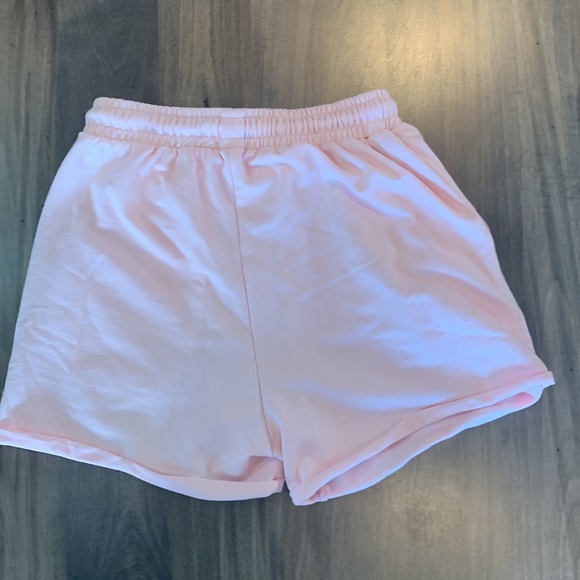 Pink SHEIN Sweatshorts - Picture 4 of 4